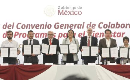 Ariadna Montiel firma Convenio de Colaboración de Programas para el Bienestar; "unidos por un mismo propósito", resalta