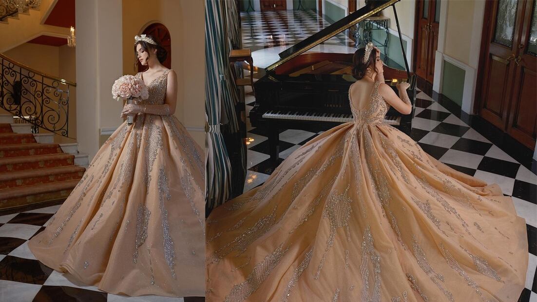 Lució como toda una princesa. Foto: Instagram @emilyc.alvarez