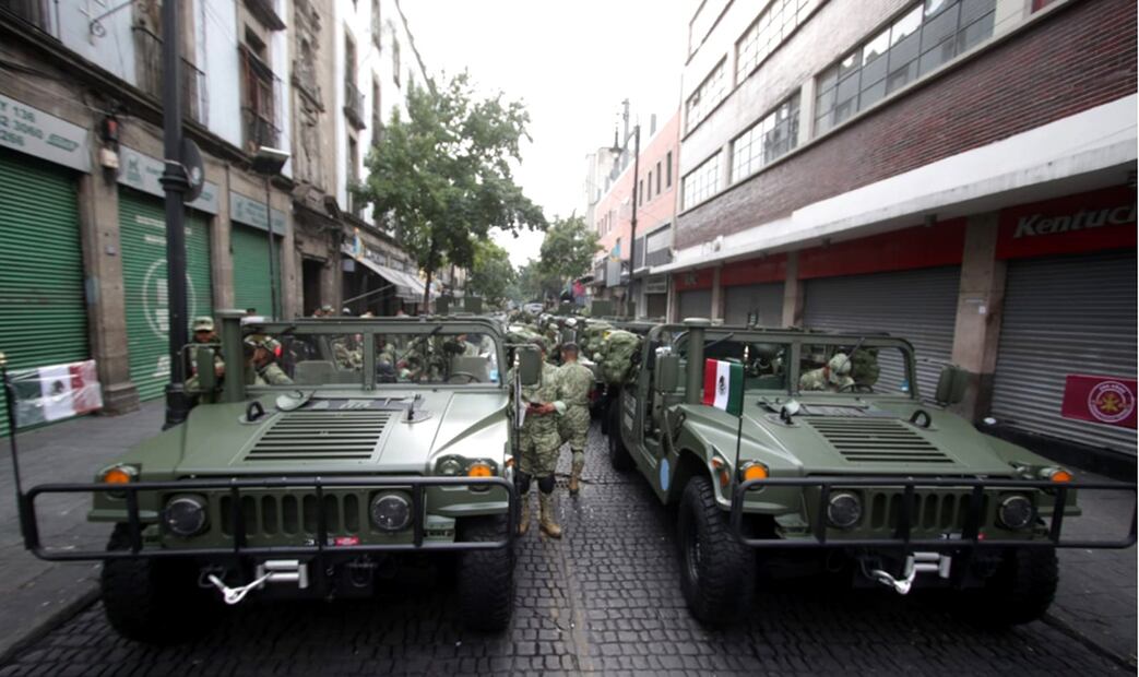 Desfile militar 2023. Foto: Carlos Mejía