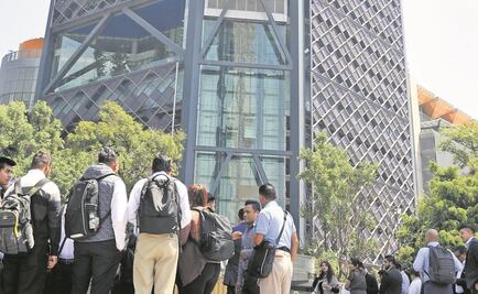 Por amenaza de bomba desalojan torre BBVA