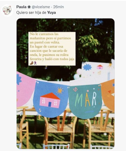 Yuya comparte fotos del primer año de Mar y conmueve a sus seguidores 