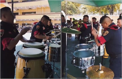 Así suena la Banda Sinaloense formada por la Policía Bancaria de la CDMX TikTok