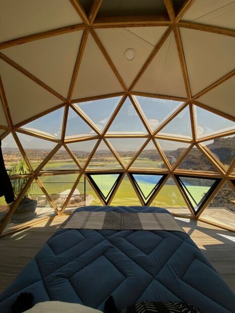 Hooga Glamping: pasa noches románticas frente a la Isla Tzibanzá