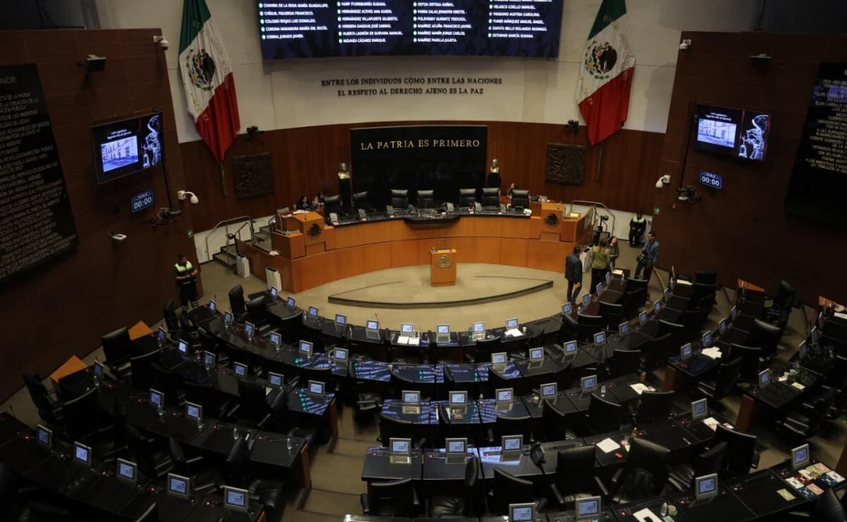 Senado de la República. Foto: Gabriel Pano / EL UNIVERSAL