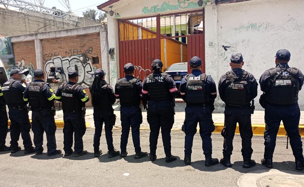 El rescate se llevó a cabo en coordinación con la Guardia Nacional , SSEM y Policía Municipal de Tlalnepantla, así como con el apoyo del INM, reiteraron autoridades de la FGJEM. Foto: Especial