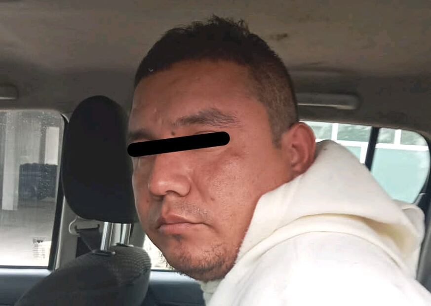 Detienen a presunto asaltante. Foto: Especial