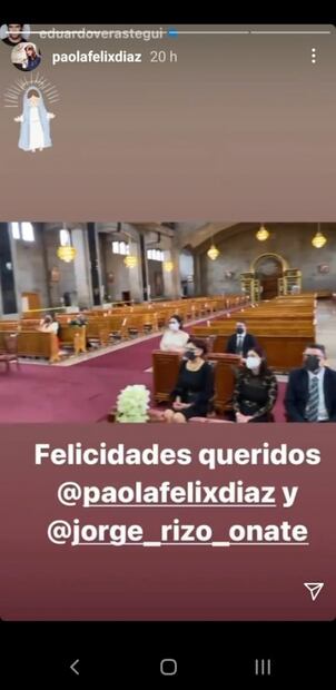 Paola Félix, funcionaria de CDMX, celebra boda en iglesia y difunde fotos