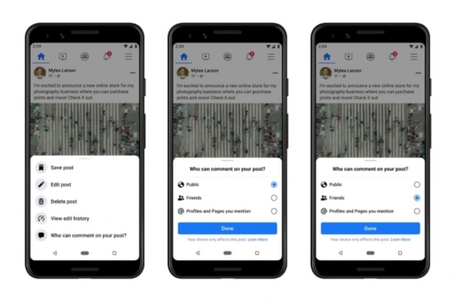 Facebook te dejará controlar lo que ves