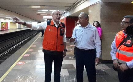 Trabajos de pintura en línea 3 del Metro reportan 70% de avance, destaca Guillermo Calderón durante recorrido