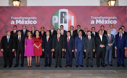 Gobernadores del PRI cierran filas con Beltrones