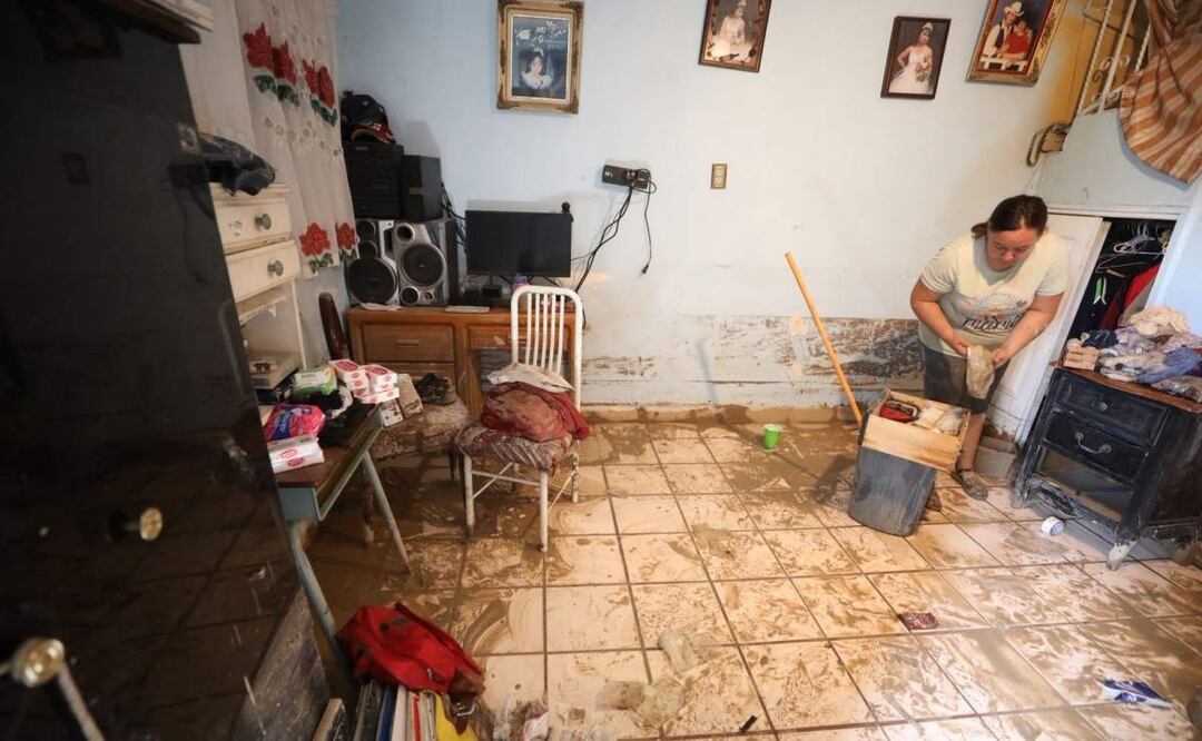 Las familias han reportado daños en sus viviendas en la zona norponiente Ciudad Juárez, Chihuahua (26/06/2025). Foto: Especial
