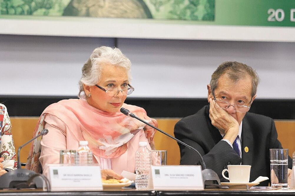 Tenemos que avanzar en construir un Estado de derecho, señaló Olga Sánchez Cordero, secretaria de Gobernación. Foto: ARCHIVO EL UNIVERSAL