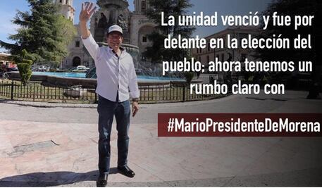 Mario Delgado llama a la unidad, tras ganar dirigencia de Morena