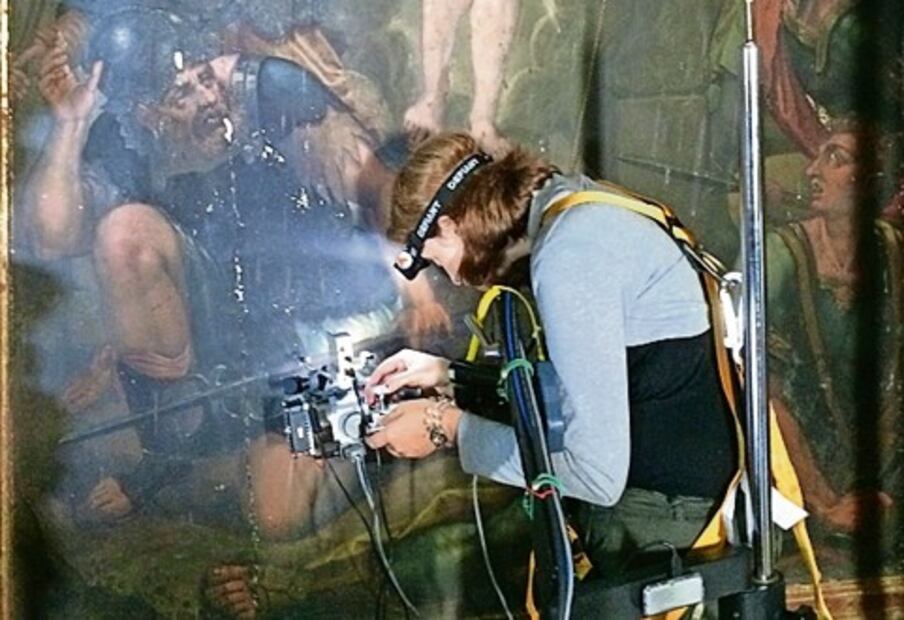 En México no existe un organismo que agrupe a expertos en diversas disciplinas, desde hsitoriadores hasta físicos, que emitan dictámenes para dar certeza a la autoría de obras de arte. Crédito: Instituto de Física de la UNAM