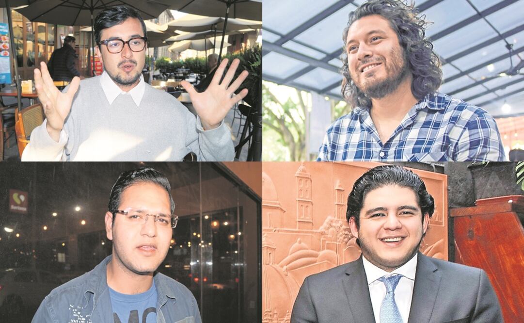 En la foto: David Reyes Medrano, Jasond Parra, Manuel Díaz Rodríguez, y Rodrigo Karam (ESPECIAL)