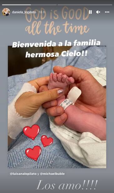 Michael Bublé y Luisana Lopilato se convierten en papás por cuarta ocasión