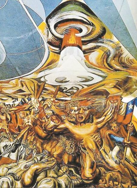 Siqueiros, artista combativo que fue encarcelado en Lecumberri