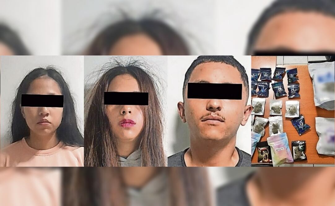 Los vendedores de droga circulaban en
motocicleta sin casco Foto: Especial