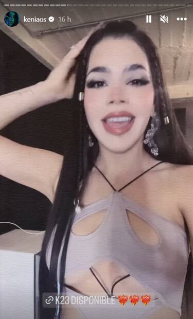 Kenia Os arma fiesta por el lanzamiento de K23