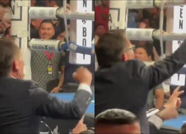 VIDEO: El eufórico festejo de Julio César Chávez tras victoria de Jaime Munguía ante Sergiy Derevyanchenko