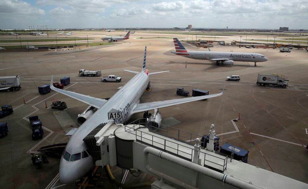 Aviones de American Airlines. Foto: AP