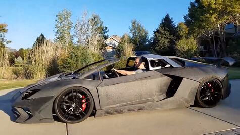 Padre e hijo crean su propio Lamborghini con impresora 3D