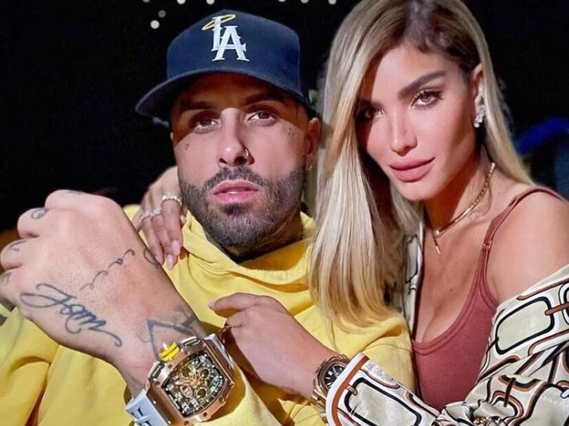 Nicky Jam y Génesis Aleska presumían su amor en redes sociales. Foto: Instagram