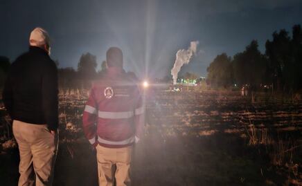 Familias fueron evacuadas por una fuga de gas de una toma clandestina en Chiautla, Edomex