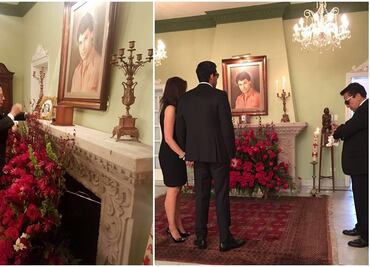 Así colocaron las cenizas de Juan Gabriel en Ciudad Juárez