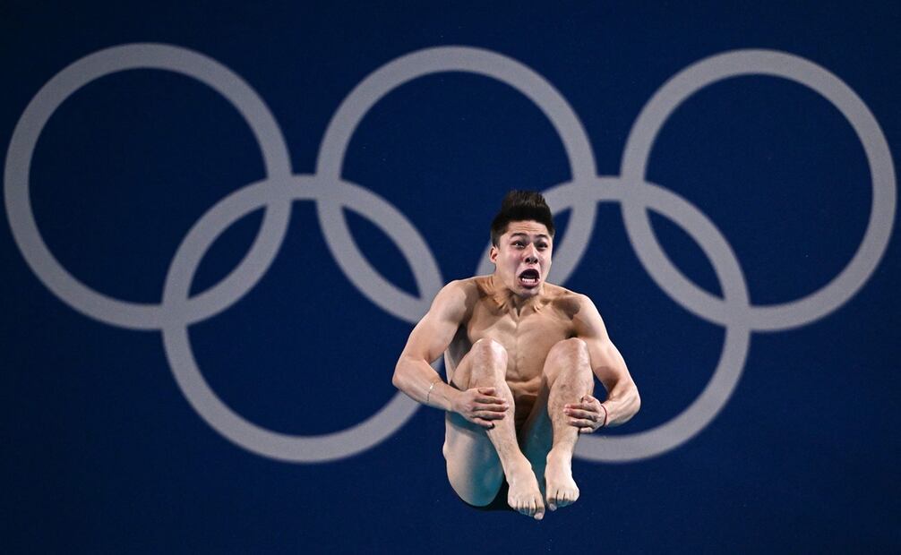 Osmar Olvera en los Juegos Olímpicos de París - Foto: AFP