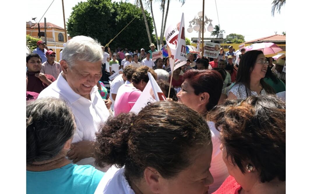 El tabasqueño llevó a cabo una gira en Veracruz. FOTO: Especial