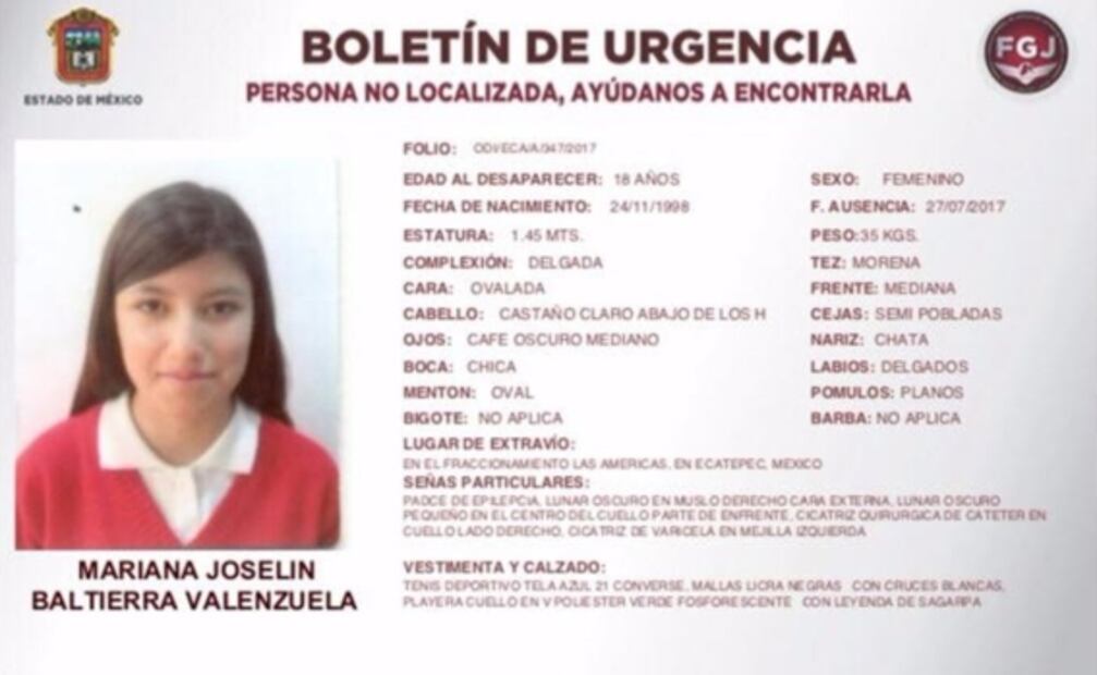 Dan prisión vitalicia para "El carnicero de Ecatepec" por el feminicidio de Mariana Joselin 