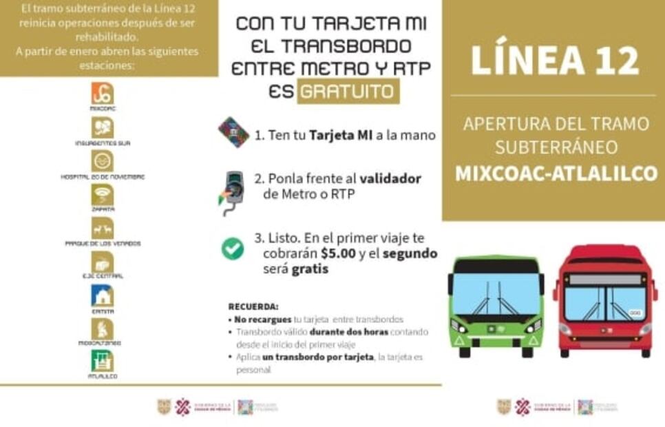 Línea 12 del Metro: todo lo que necesitas saber de la reapertura