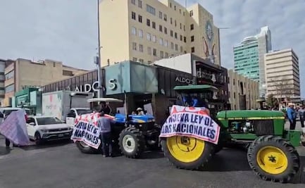 Agricultores se manifiestan en Chihuahua contra nueva Ley de Aguas Nacionales 