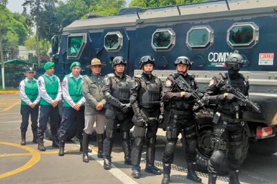 Presentan grupos tácticos para seguridad