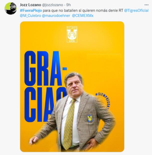Revientan a Miguel Herrera tras la eliminación de Tigres del Apertura 2022