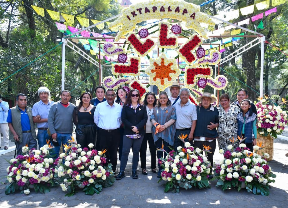 Las Portadas Florales de Iztapalapa fueran declaradas Patrimonio Cultural Inmaterial de la Ciudad de México. (Foto: especial)