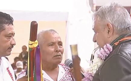 Pide AMLO a indígenas un voto de confianza