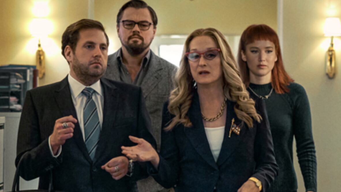 Película "Don't Look Up". Foto: Netflix