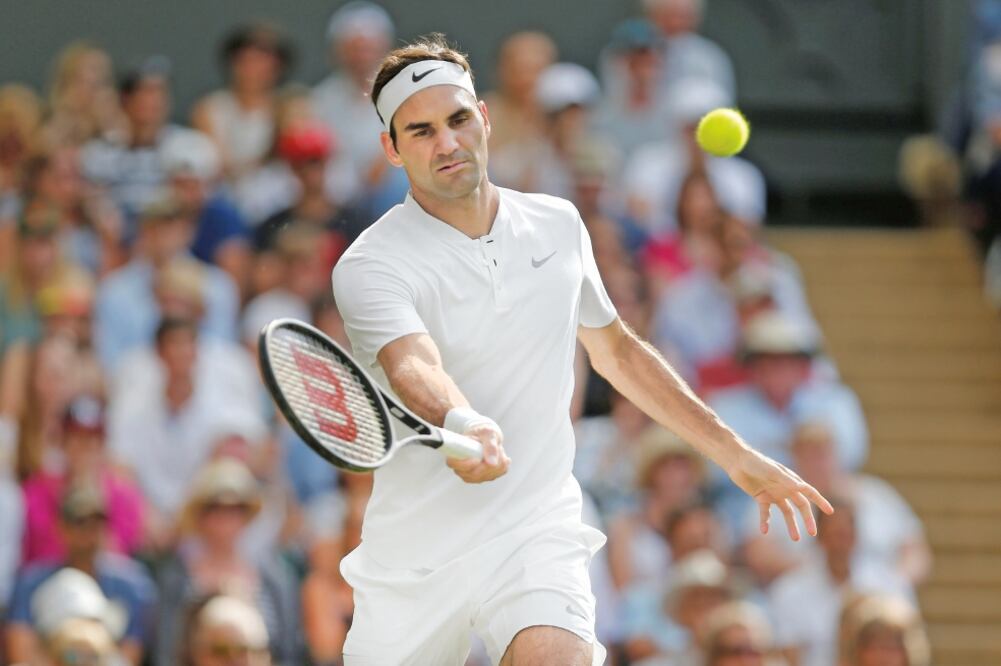 Roger apenas pasó 43 minutos en la cancha contra Dolgopolov. (MATTHEW CHILDS. REUTERS)