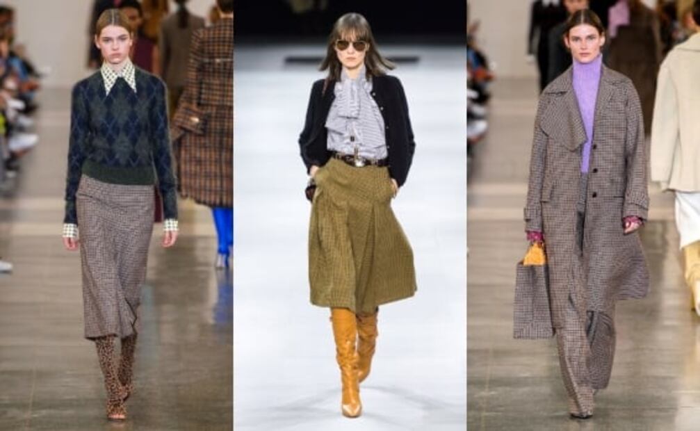Conoce los tres tipos de estampados a cuadros en tendencia para el otoño