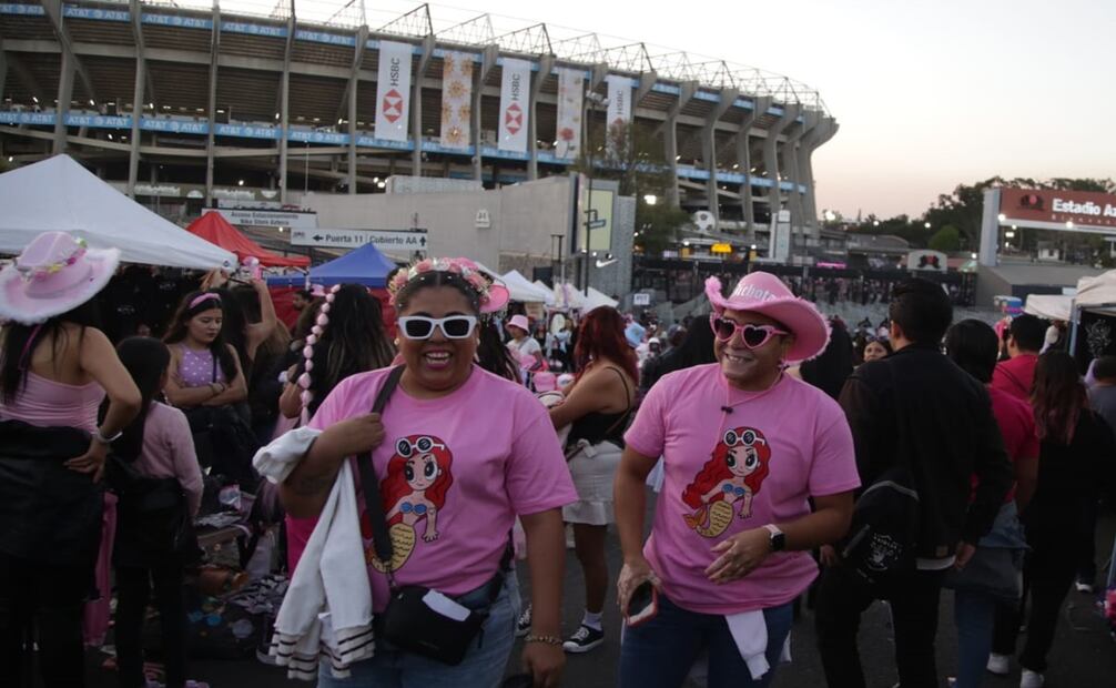 El color rosa y las imágenes de la llamada "Bichota" predominan en el ambiente. Foto: Berenice Fregoso/ EL UNIVERSAL