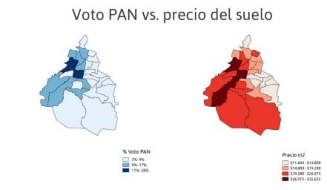 Dime cuánto vale tu casa y te diré por quién votaste