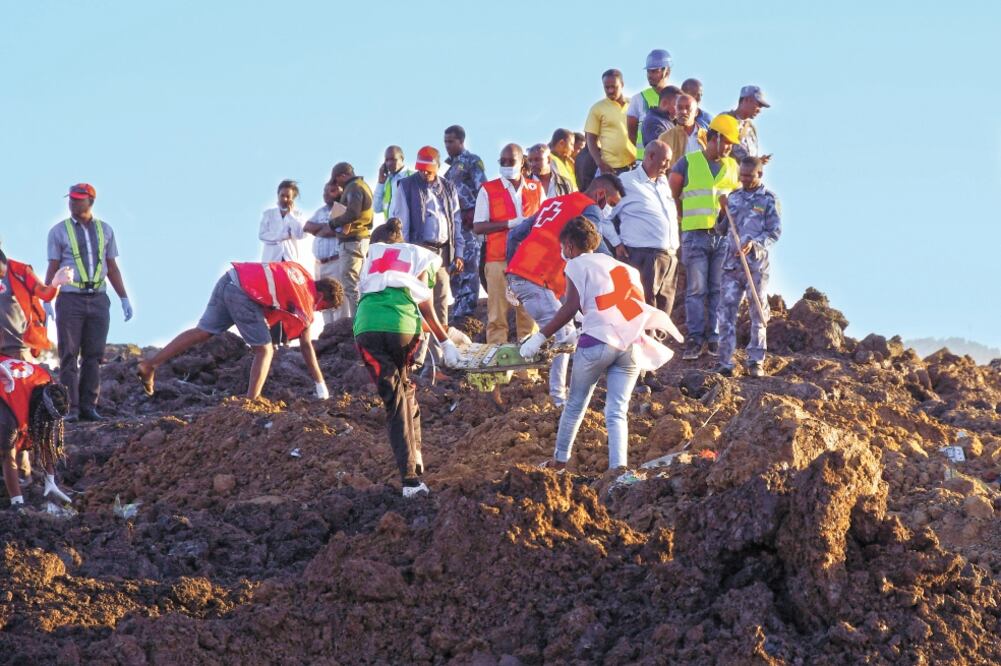 Los derrumbes de infraestructuras son frecuentes en Etiopía. Foto: Ilustrativa / EFE