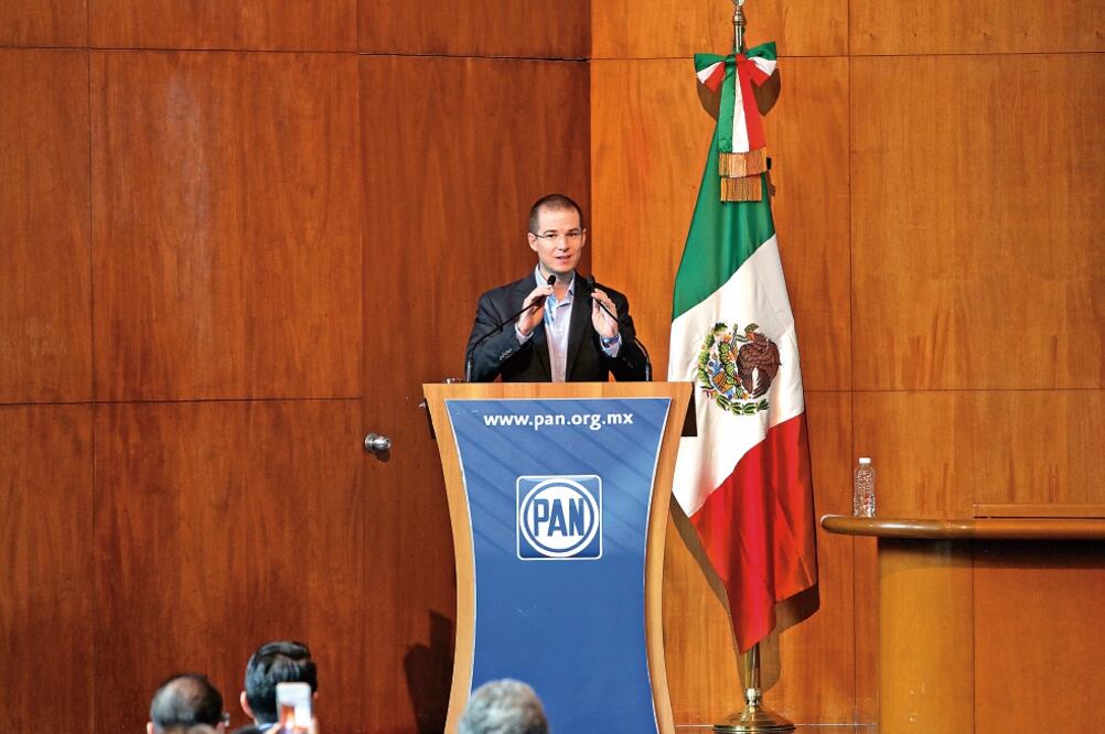 Ricardo Anaya Cortés planteó depurar el padrón de militantes (VALENTE ROSAS. EL UNIVERSAL)