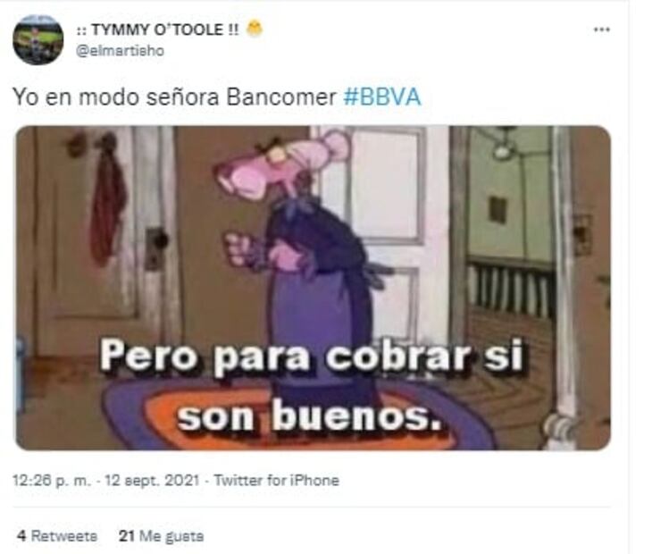 Fallan la app y cajeros de BBVA y los usuarios hacen memes