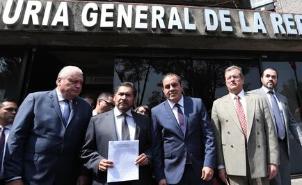 Cuauhtémoc Blanco denuncia a Graco Ramírez ante la FGR