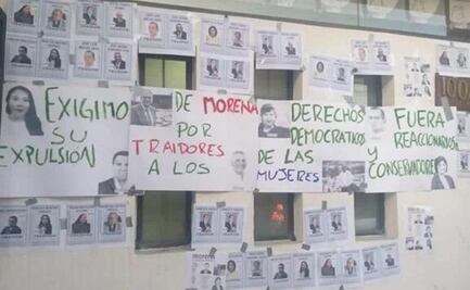 Exhiben a diputados de Morena en Hidalgo que votaron contra ILE