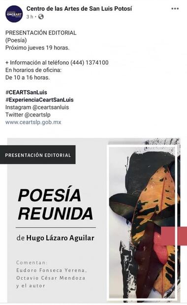 Cancelan presentación de "poeta" acusado por comentarios pedófilos