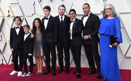 Latin Lover, Fermín y el elenco de ROMA hacen su aparición en los Oscar